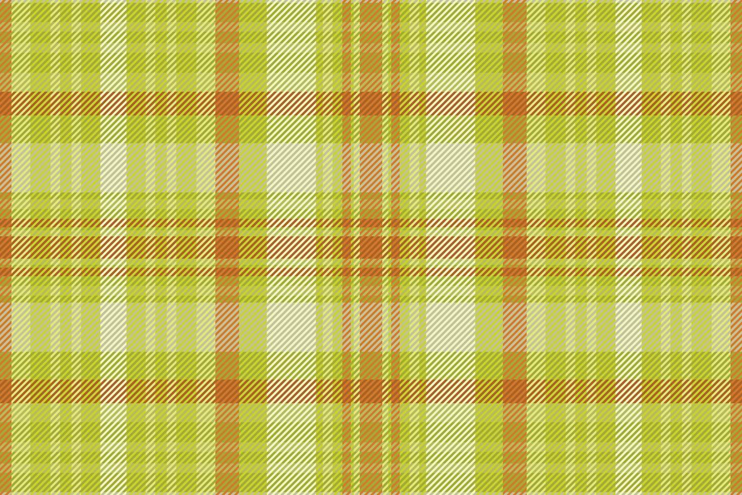 Tartan plaid pattern with texture and warm color. vector