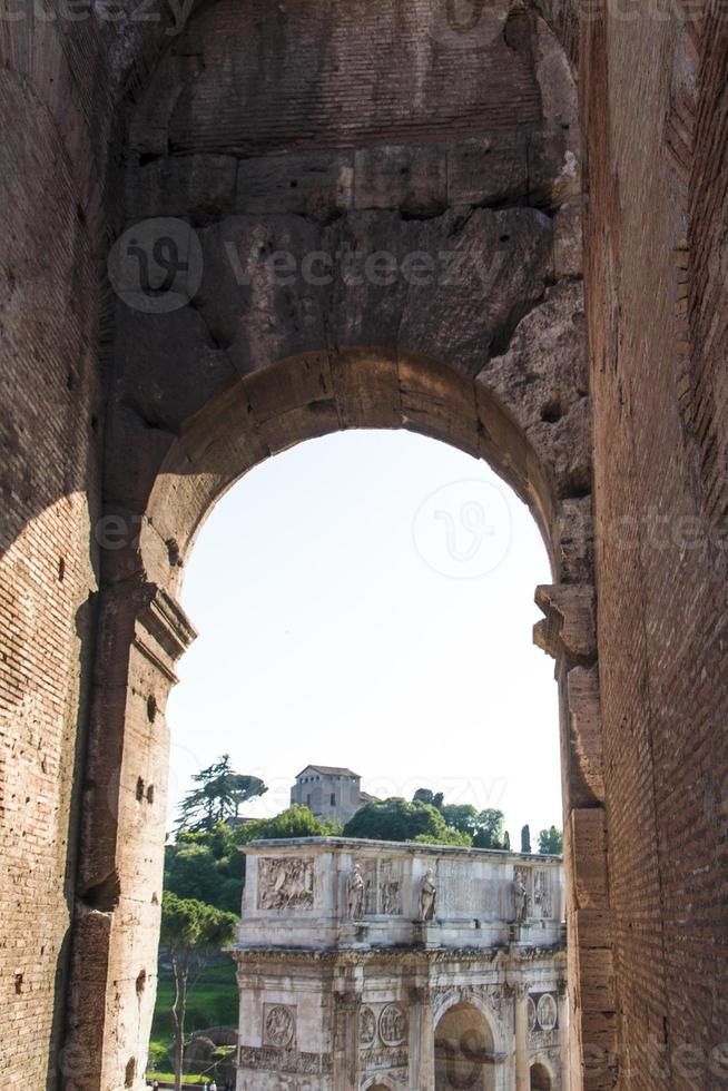 Coliseo en Roma, Italia foto