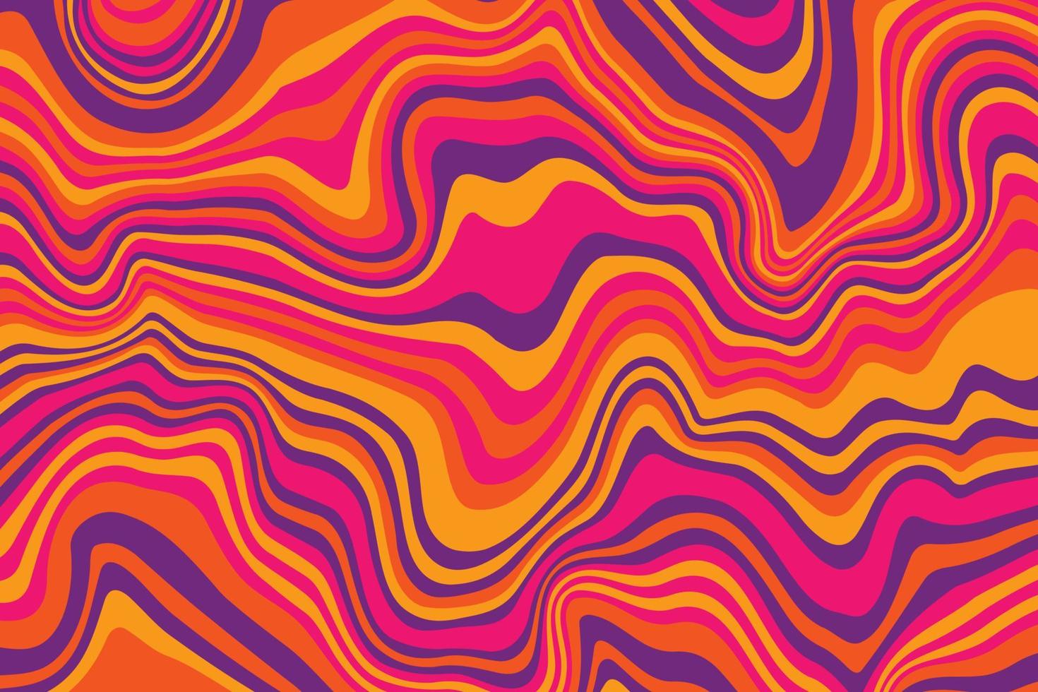 Abstract psychedelic groovy background. Abstract background. vector