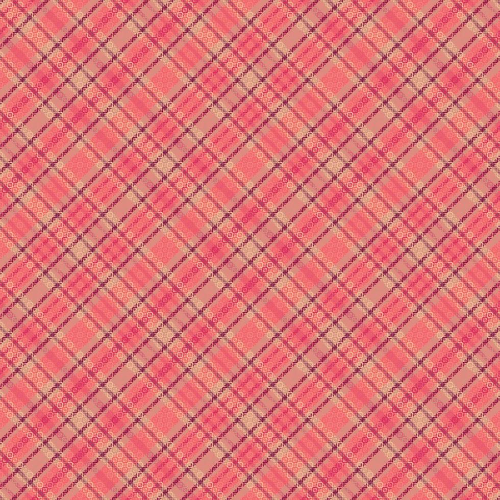 Tartan plaid pattern with texture and warm color. 8410722 Vector Art at ...