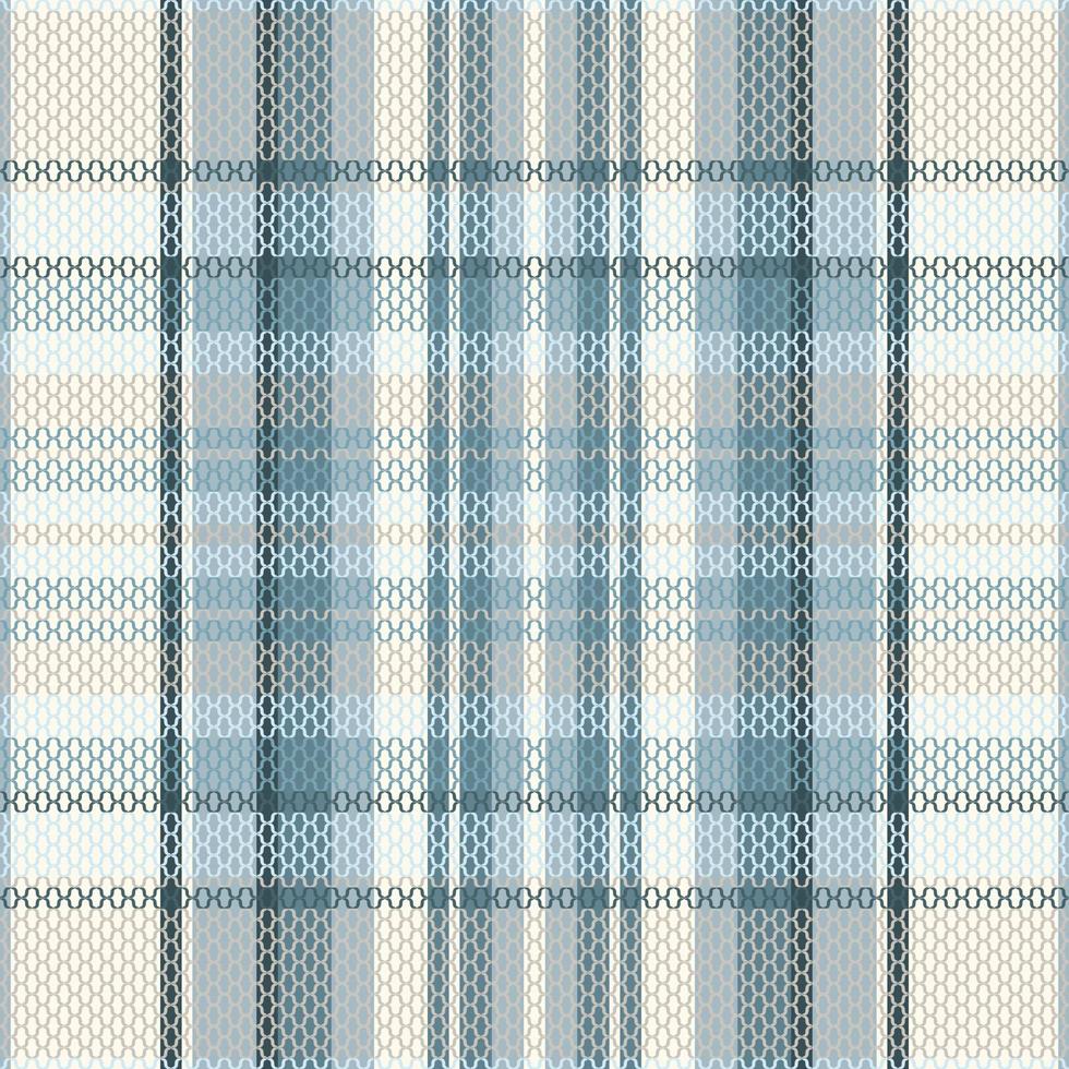 Seamless winter tartan plaid pattern background. vector