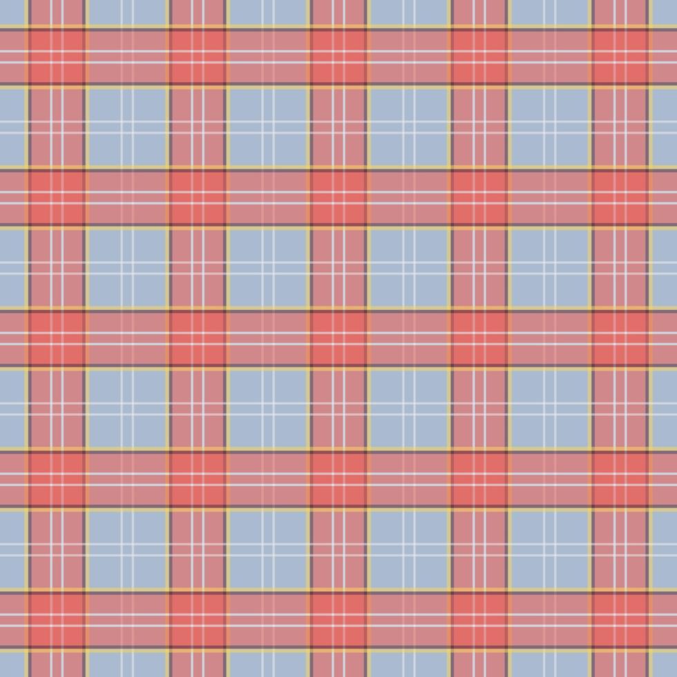 Tartan plaid pattern with texture. vector