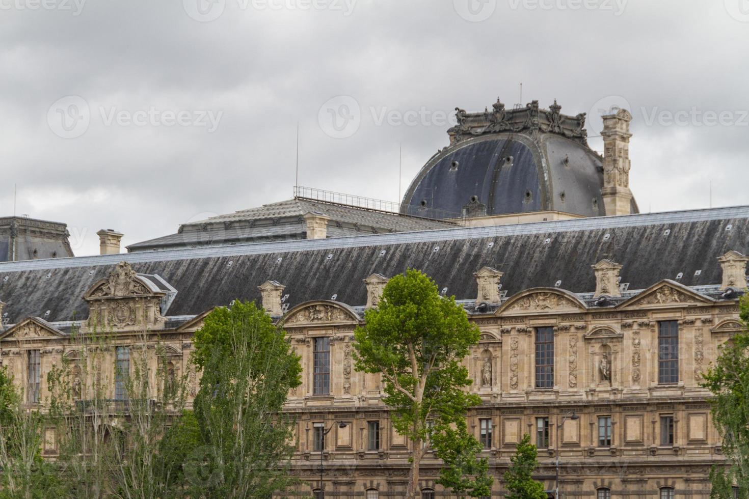 Historic building in Paris France photo