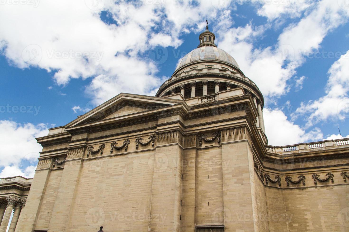 The Pantheon building in Paris photo