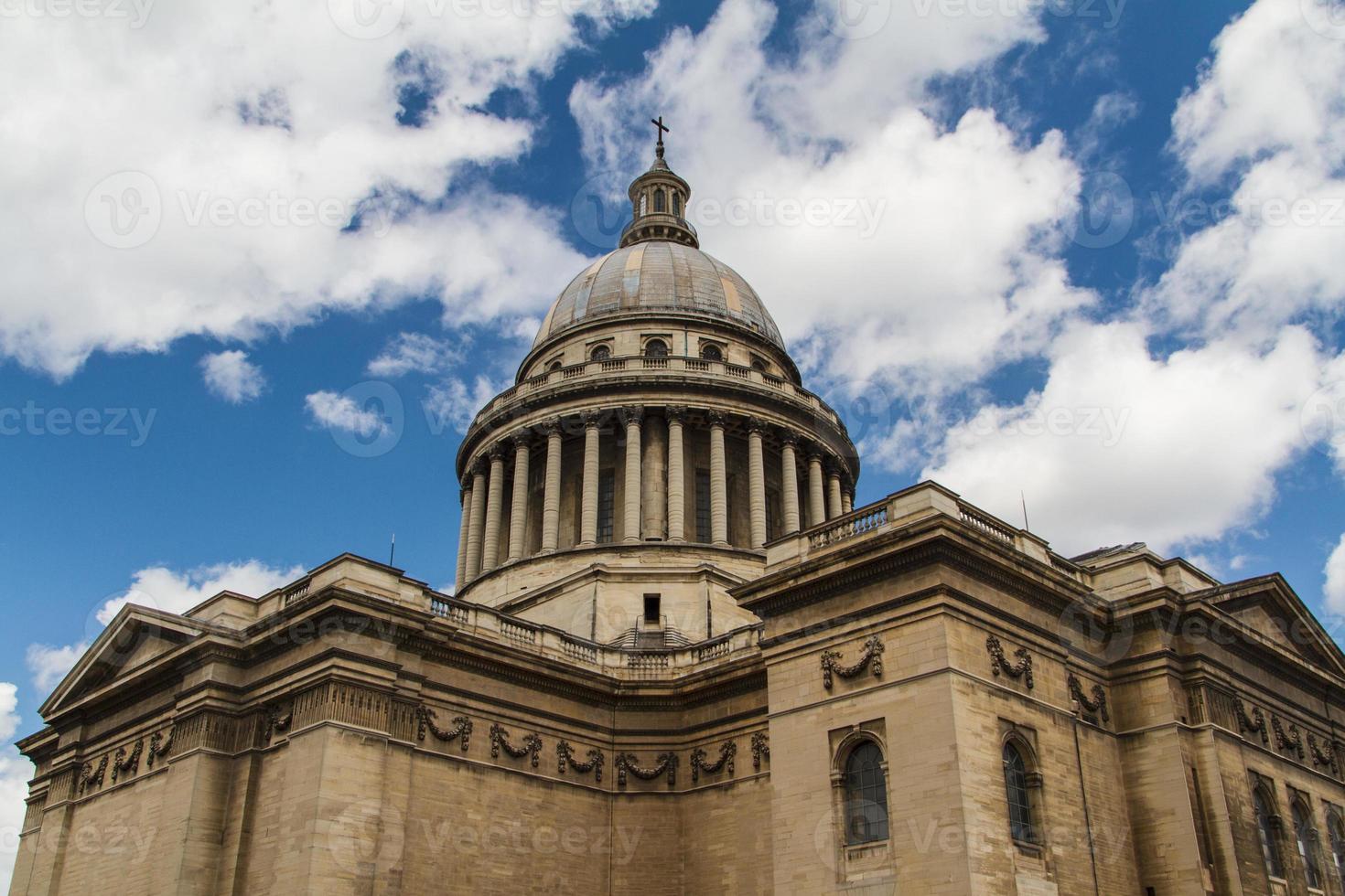 The Pantheon building in Paris photo