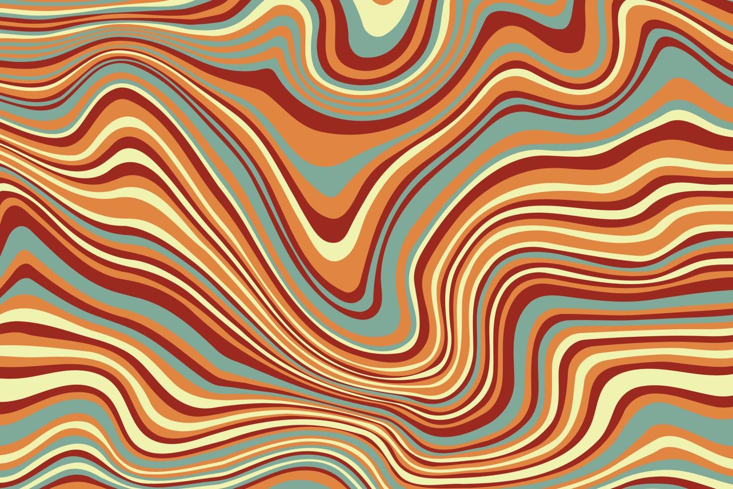 fondo maravilloso psicodélico abstracto. vector