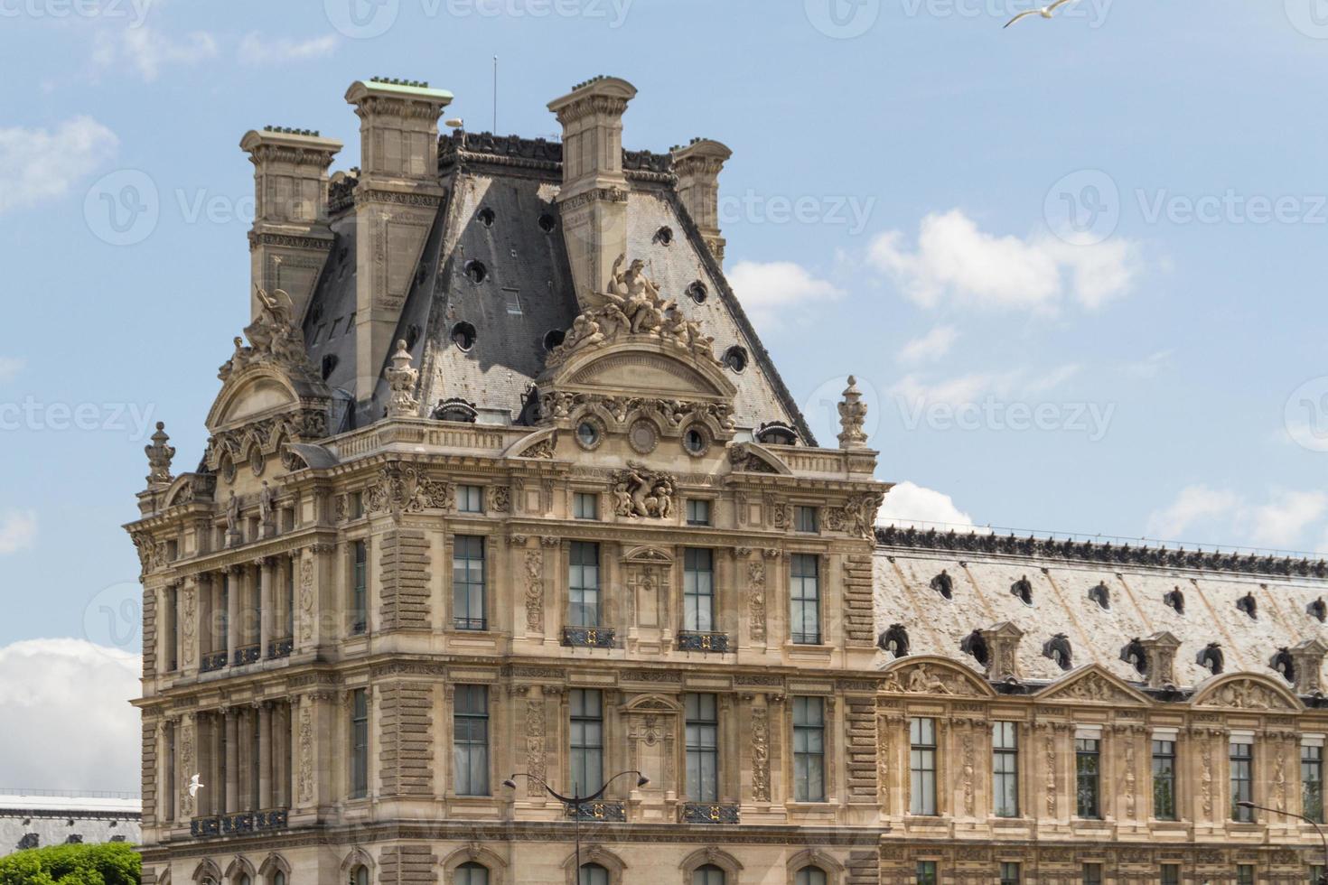 Historic building in Paris France photo