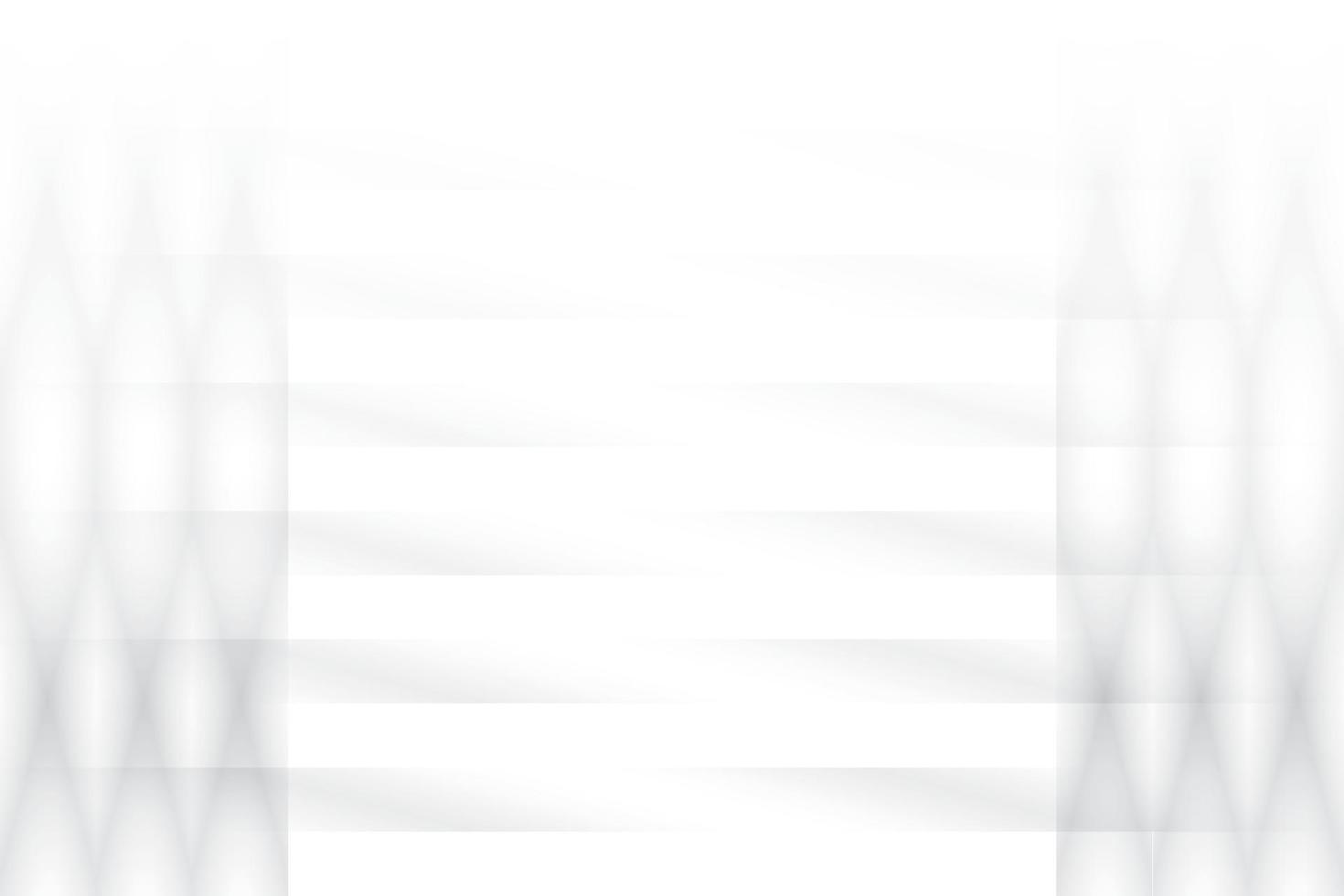 Abstract white and gray color, modern design background with geometric shape. Vector illustration.