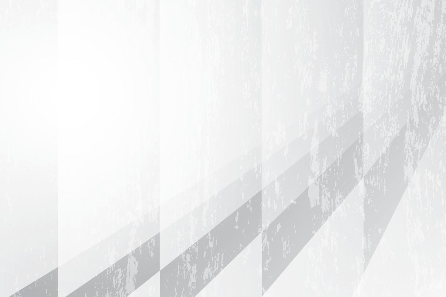 Abstract white and gray color, modern design background with geometric shape. Vector illustration.