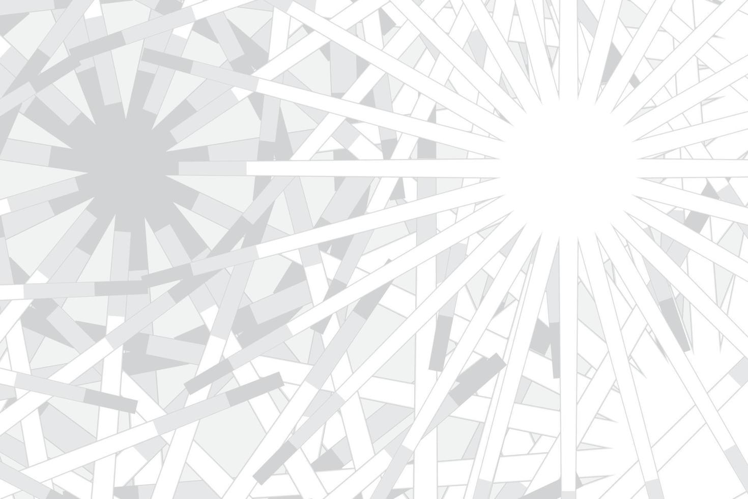 Abstract white and gray color, modern design background with geometric shape. Vector illustration.