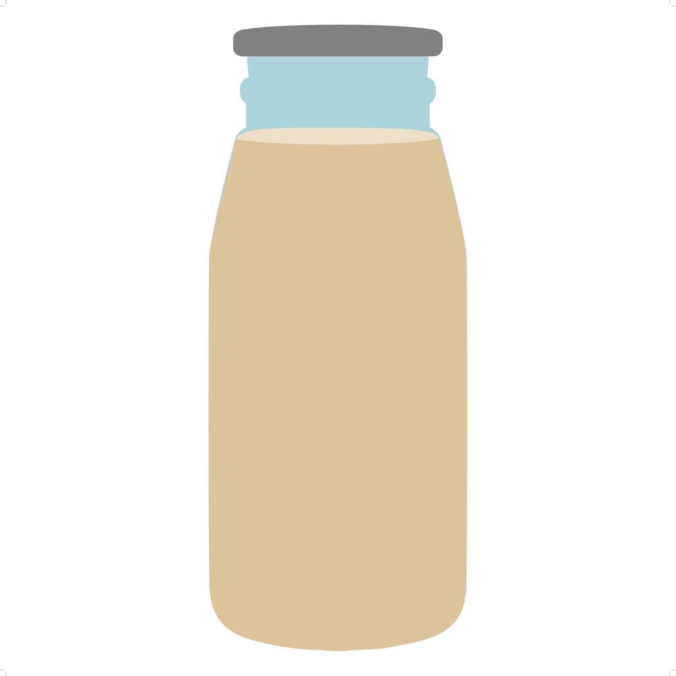 chocolate milk icon vector