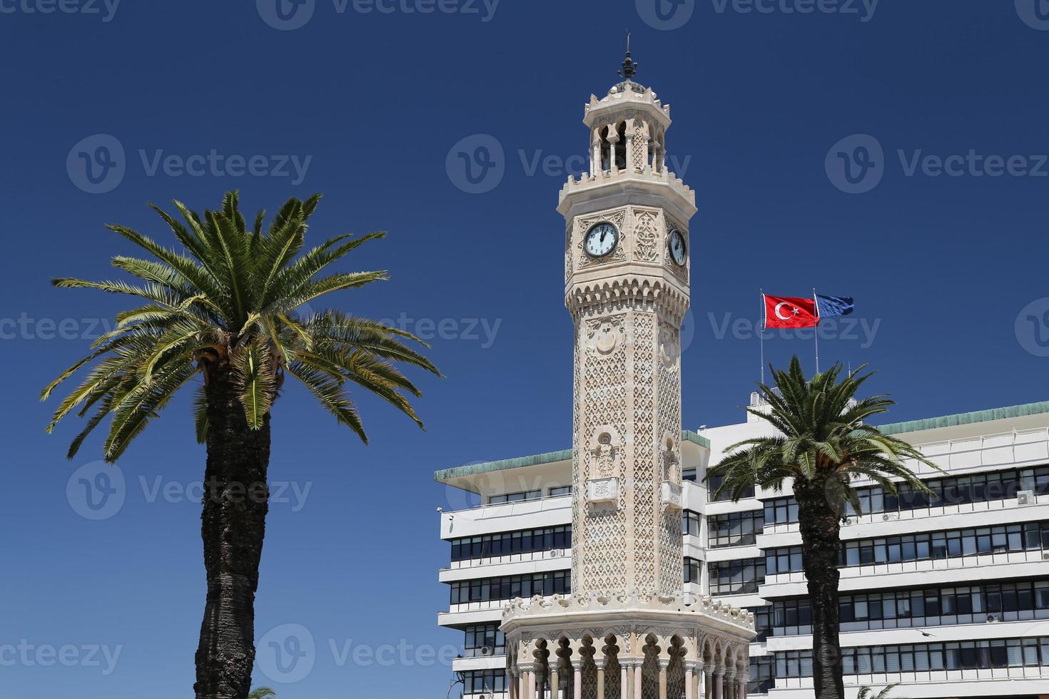 Izmir Clock Tower in Izmir, Turkey photo