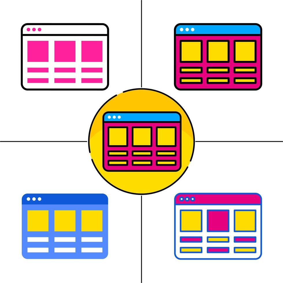 software in flat design style vector