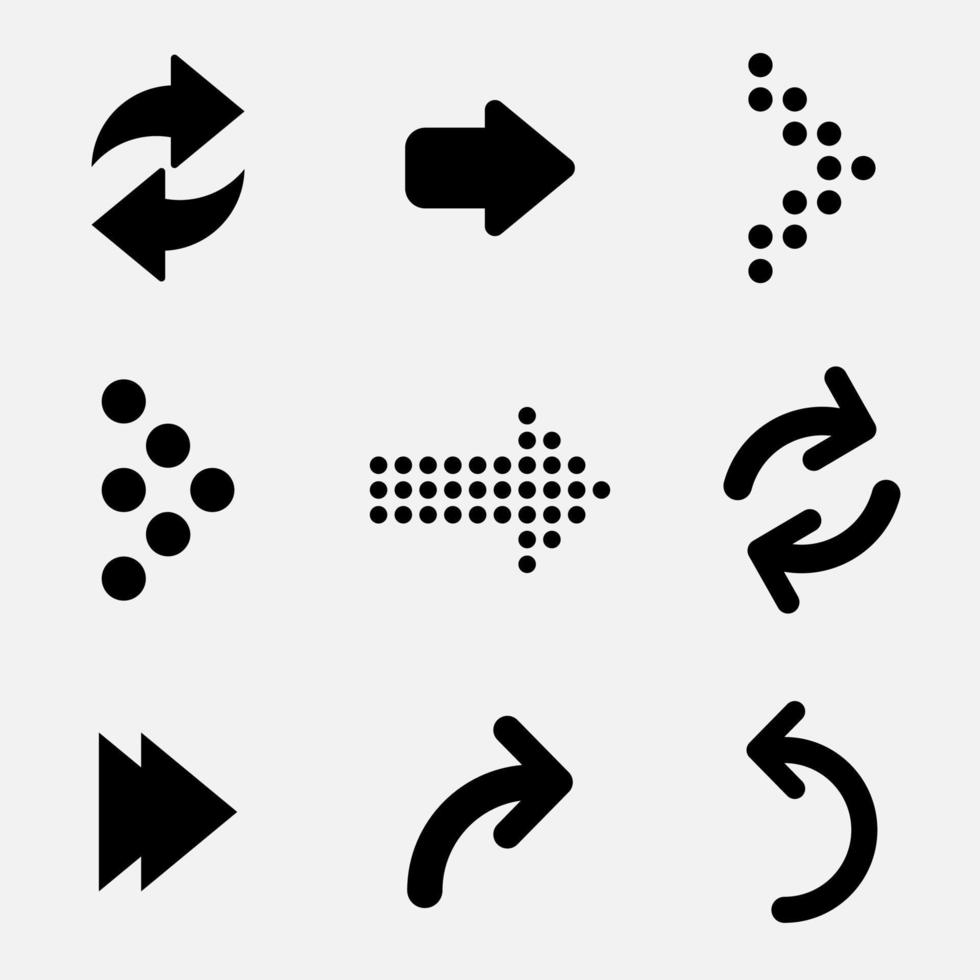 logotipo de flecha ilustración de arte vectorial vector