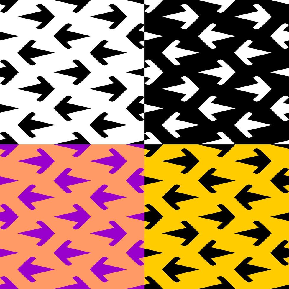 Arrow Pattern Vector Art illustration