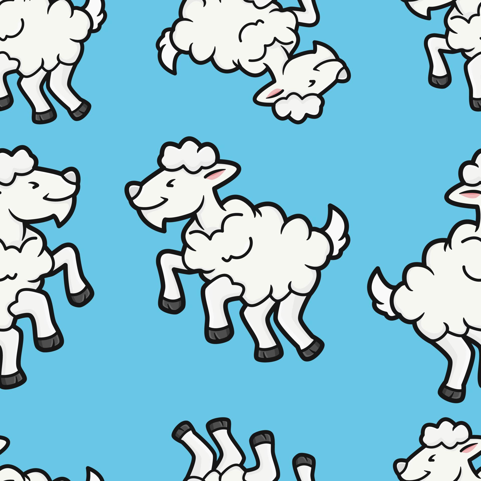 goat pattern seamless Free Vector 8415815 Vector Art at Vecteezy