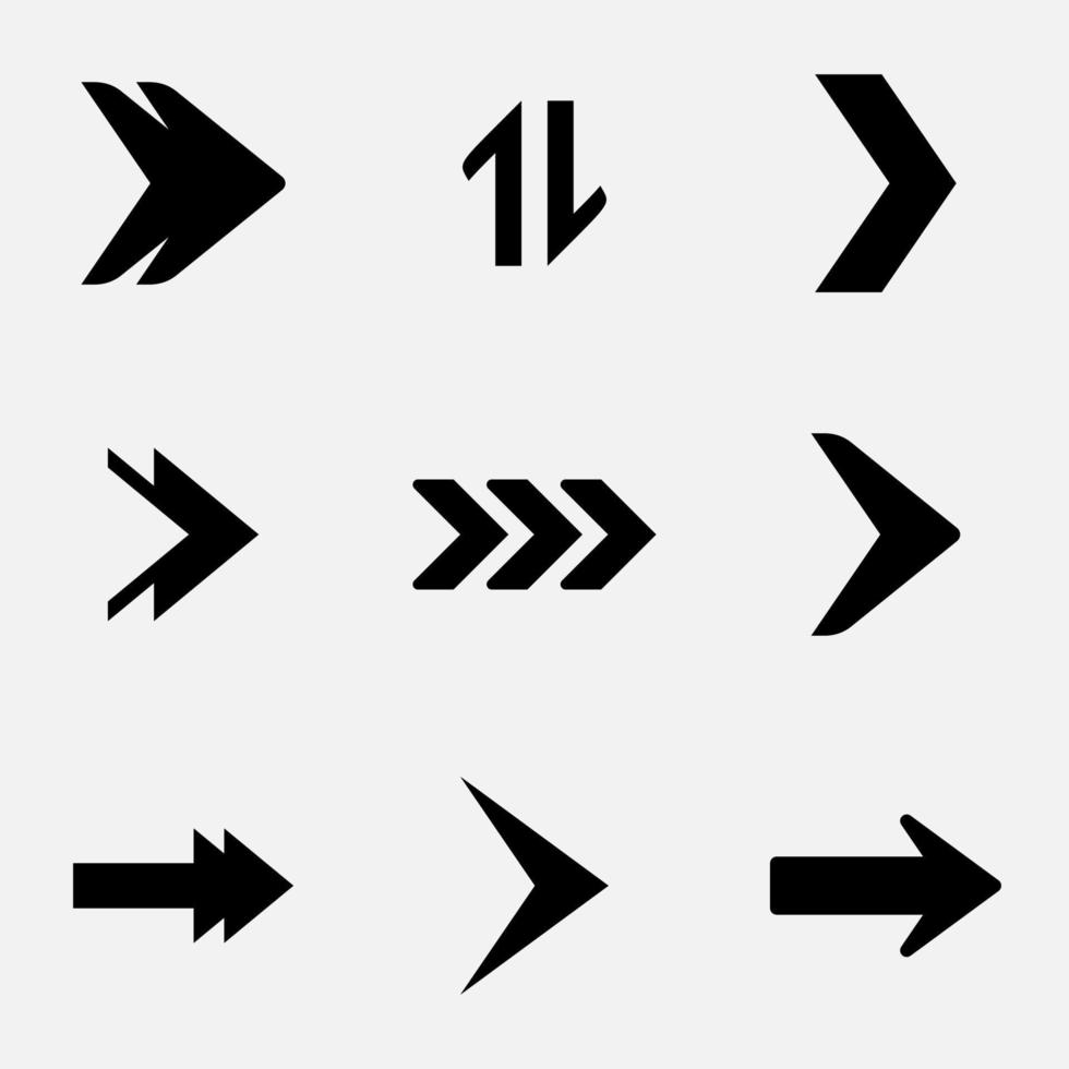 logotipo de flecha ilustración de arte vectorial vector