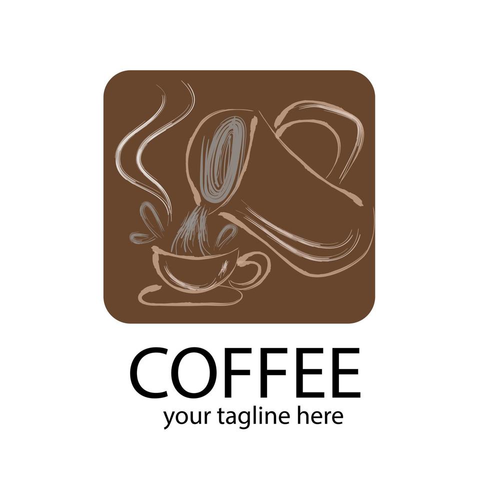 Coffee break logo vector