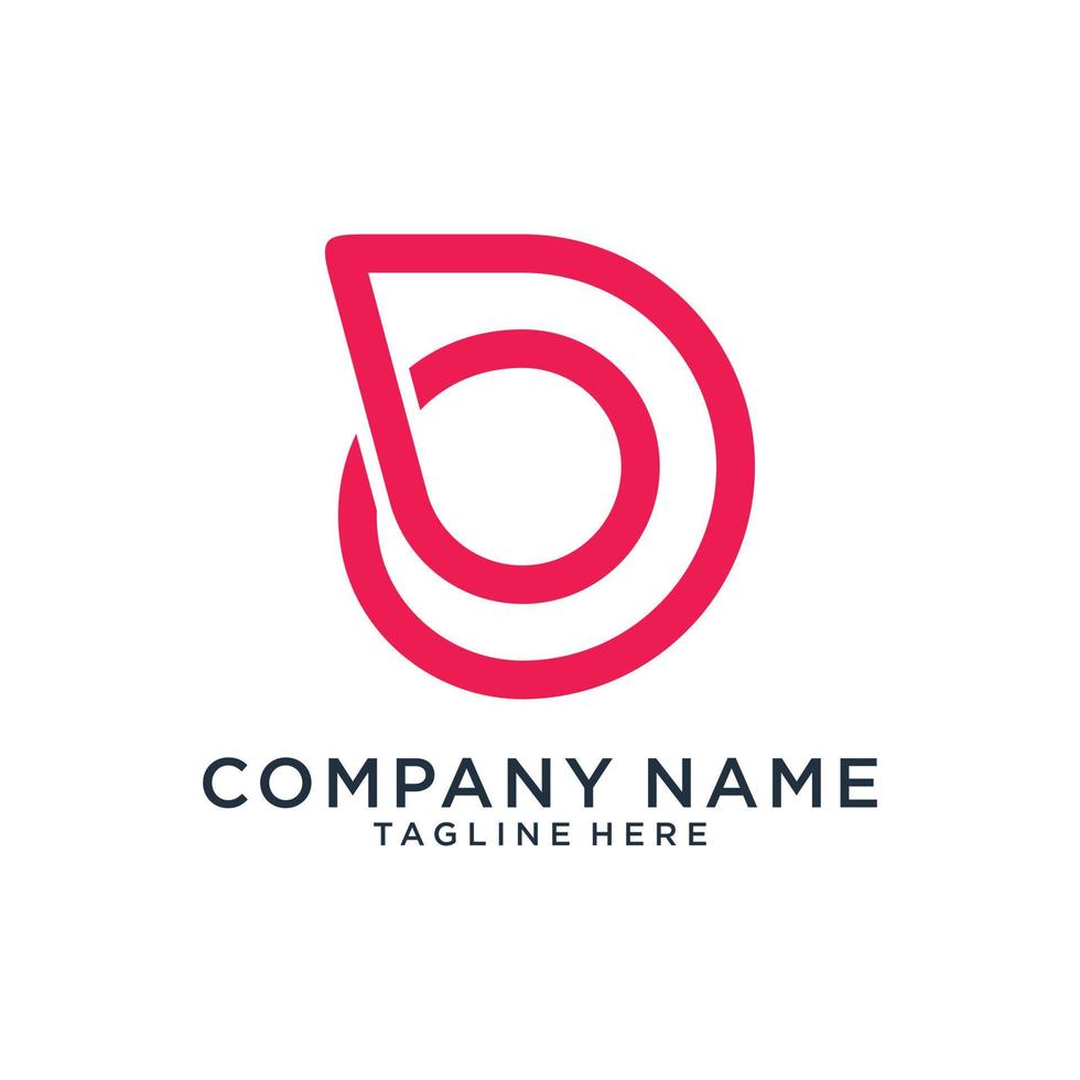 vector de diseño de logotipo de letra b o bb.