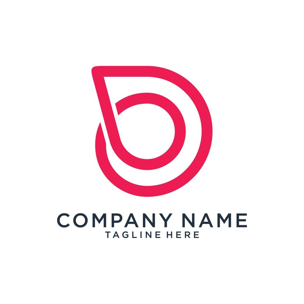 B or BB letter logo design vector. vector