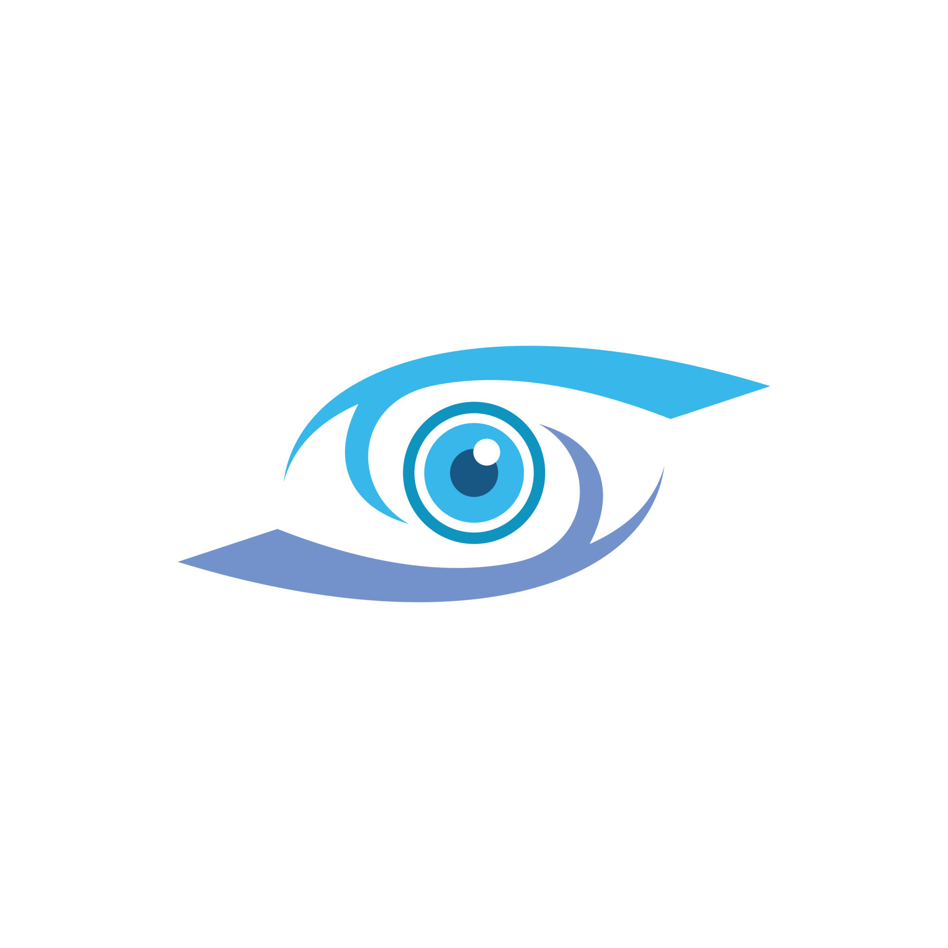 Vector logo design of eye health vision. 8416488 Vector Art at Vecteezy