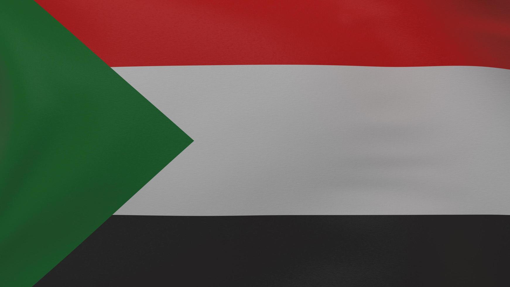 sudan flag texture photo