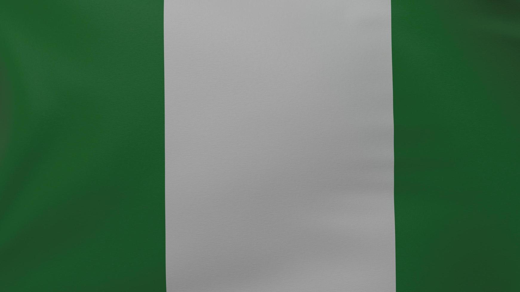 textura de la bandera de nigeria foto