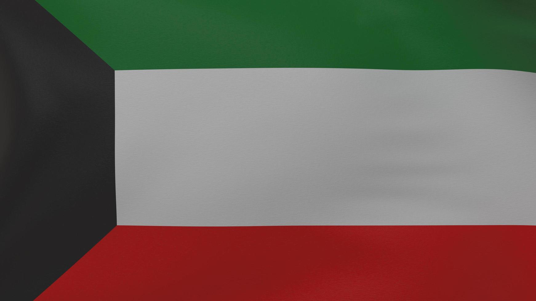 kuwait flag texture photo