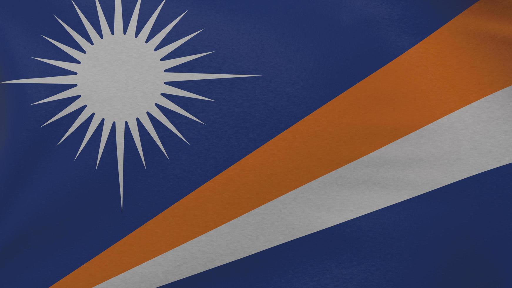 Marshall Islands flag texture photo