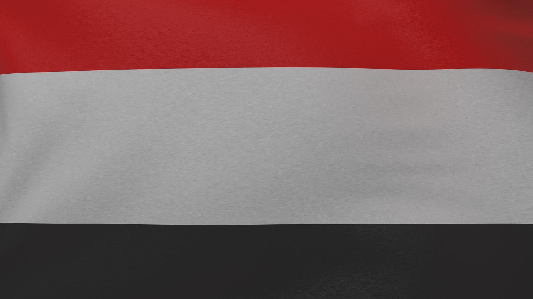 yemen flag texture photo