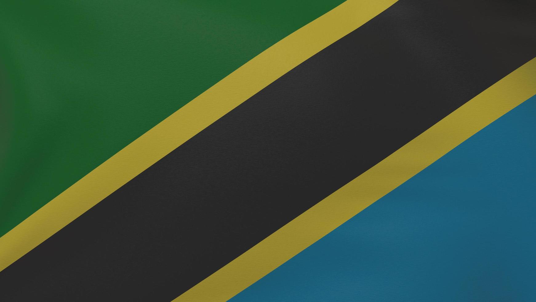 Tanzania flag texture photo