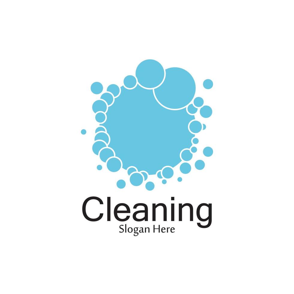 Cleaning logo and symbol ilustration vector template