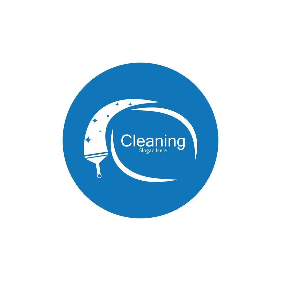 Cleaning logo and symbol ilustration vector template