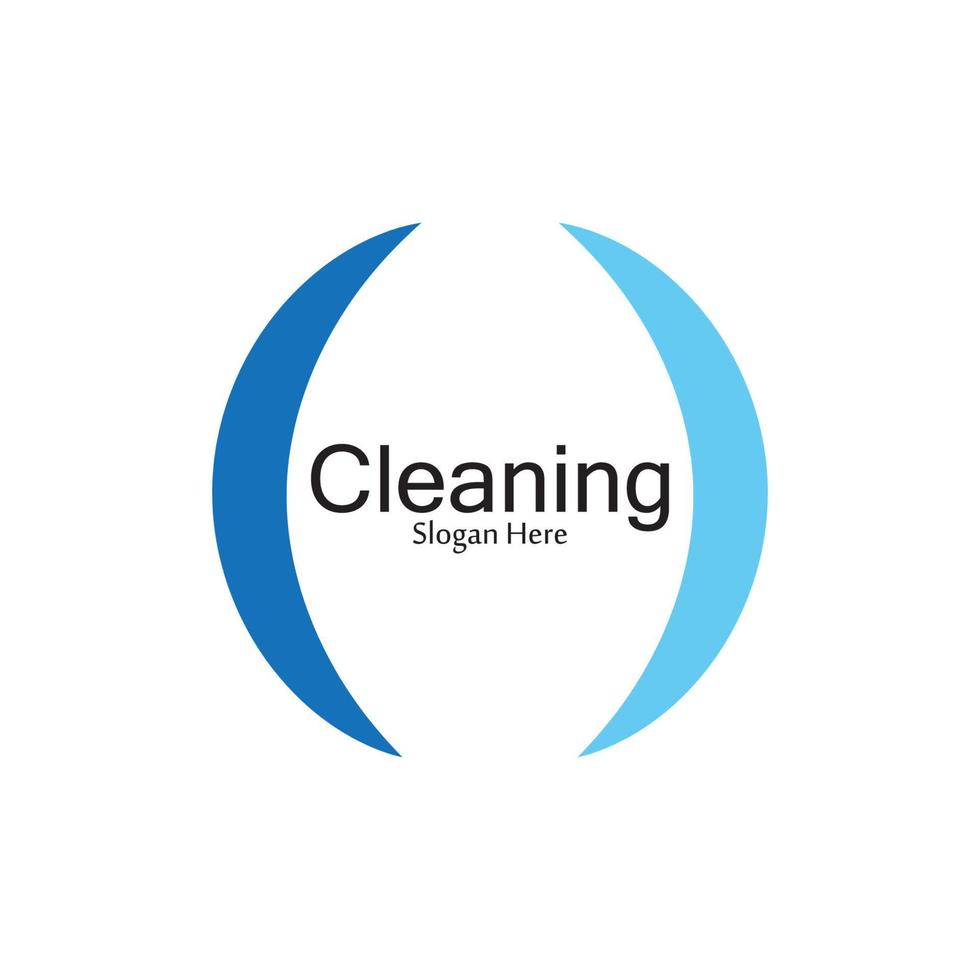 Cleaning logo and symbol ilustration vector template