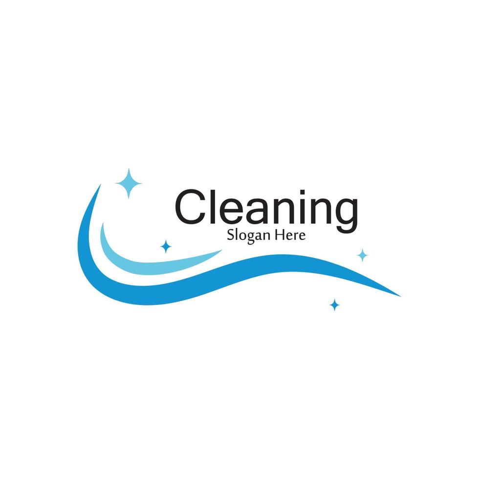 Cleaning logo and symbol ilustration vector template