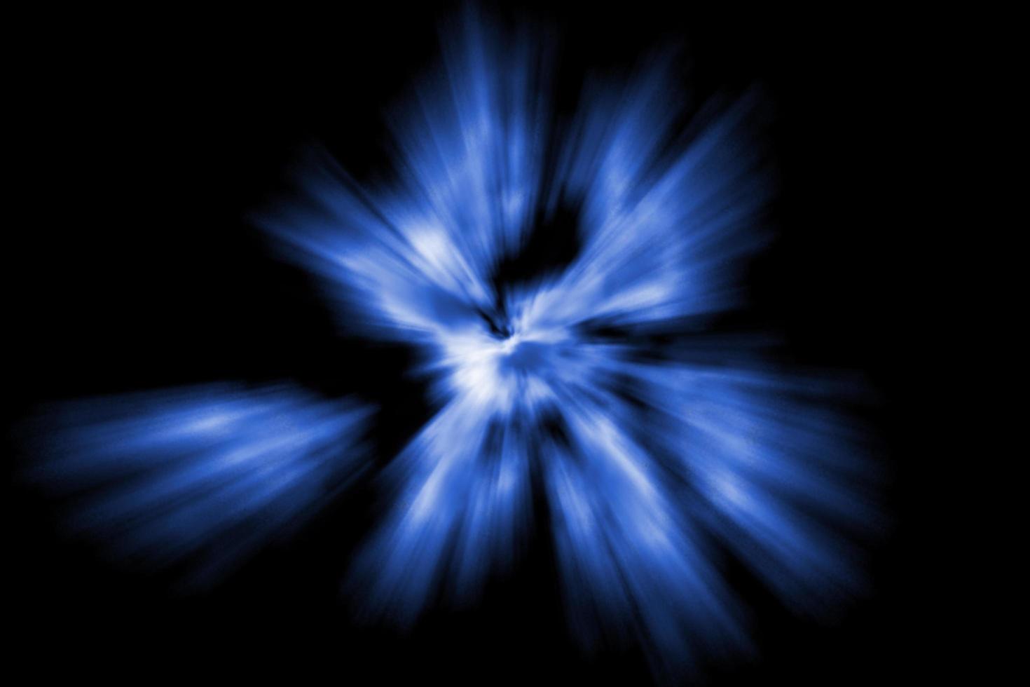 blue beam light blast blurred Image,abstract background,brush effect photo
