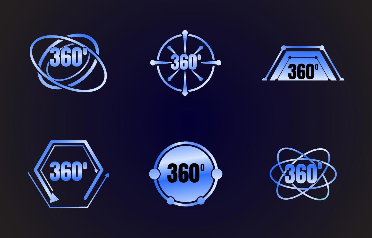 360 Technology Logo vector