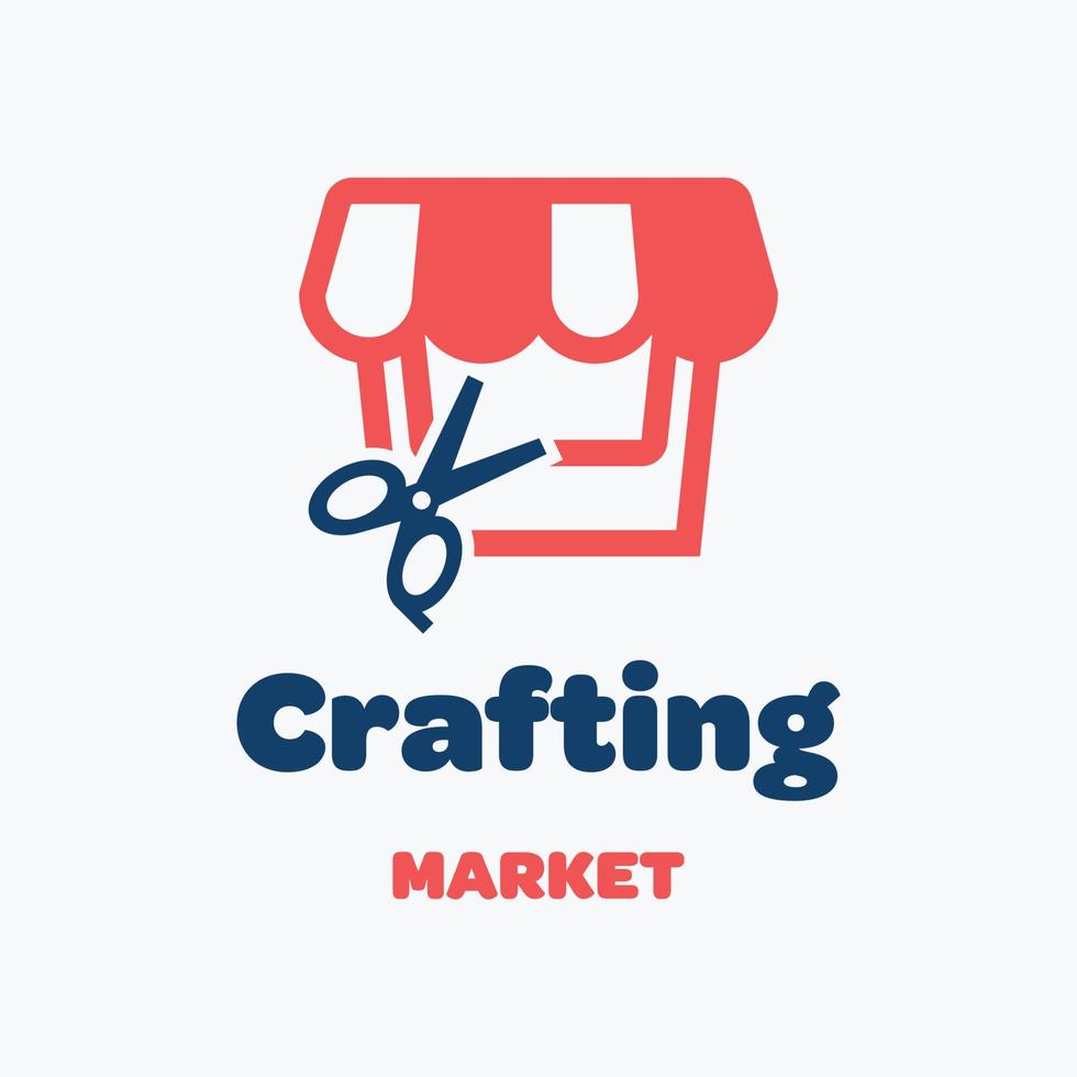 Crafting Market Logo vector