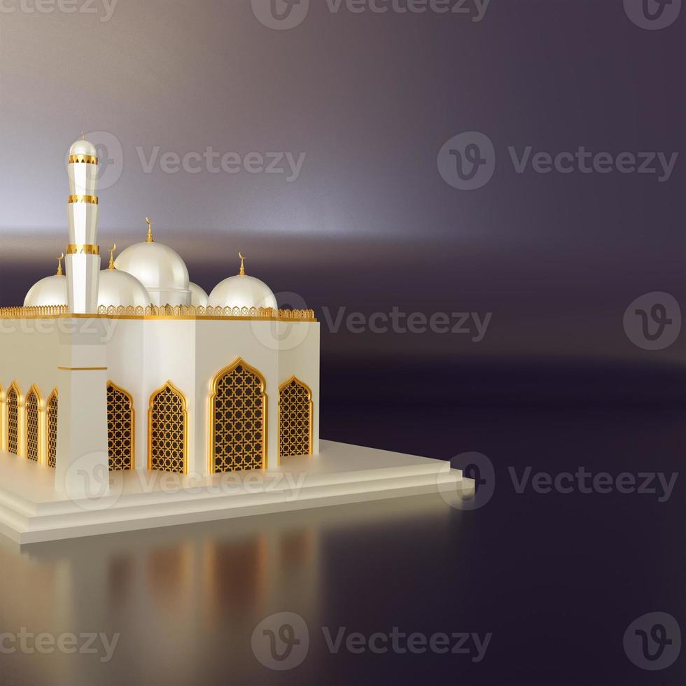 islamic ramadan kareem mosque background photo