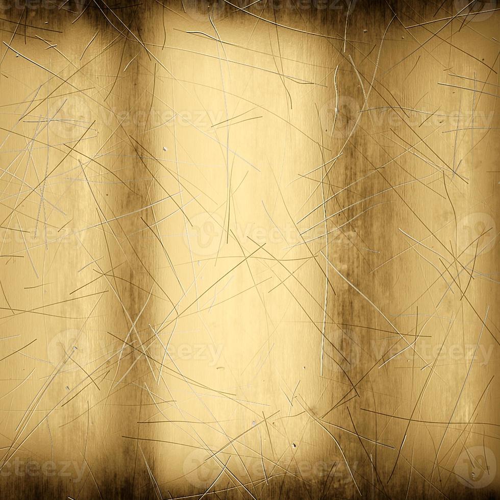 Wheathered gold and scratched texture background. 3d illustration photo