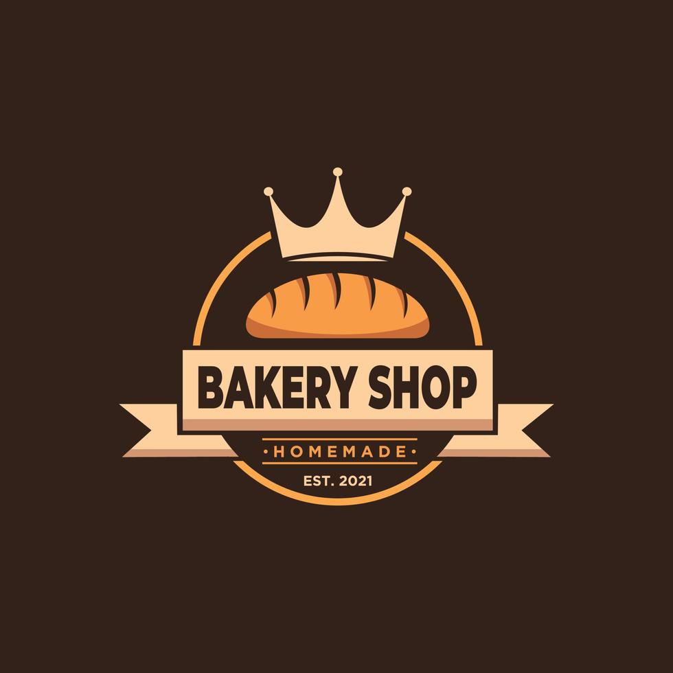 Bakery logo vector design template for business. Bakery shop design