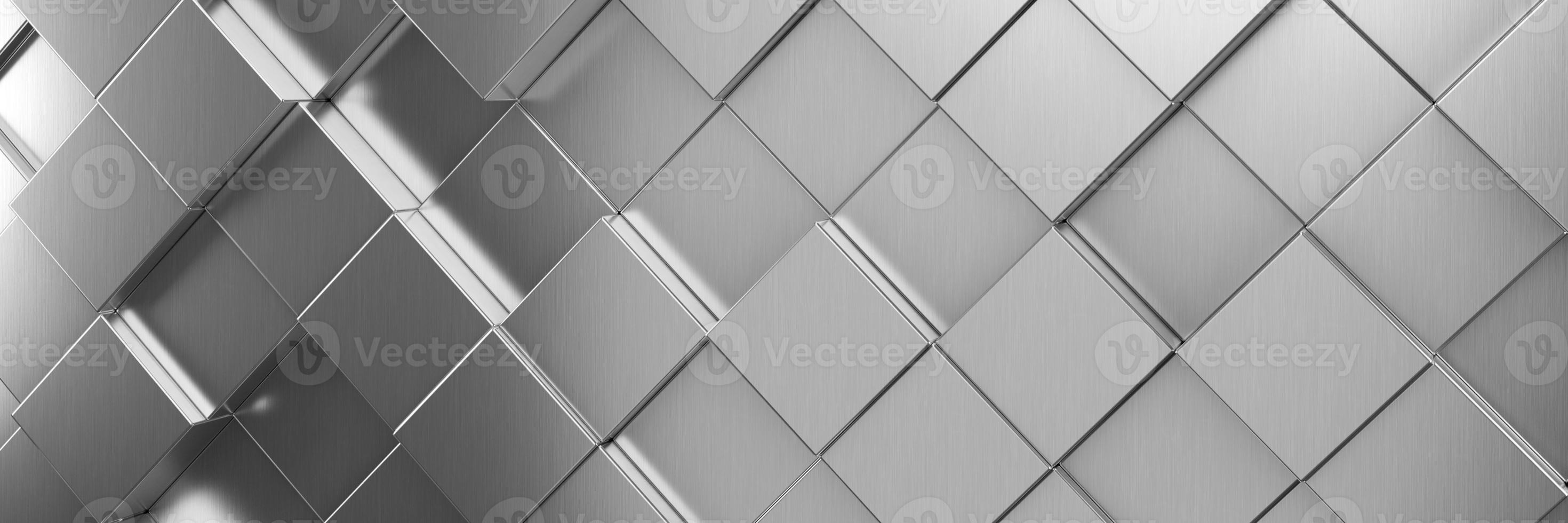 Futuristic and technological hexagonal background. 3d rendering photo