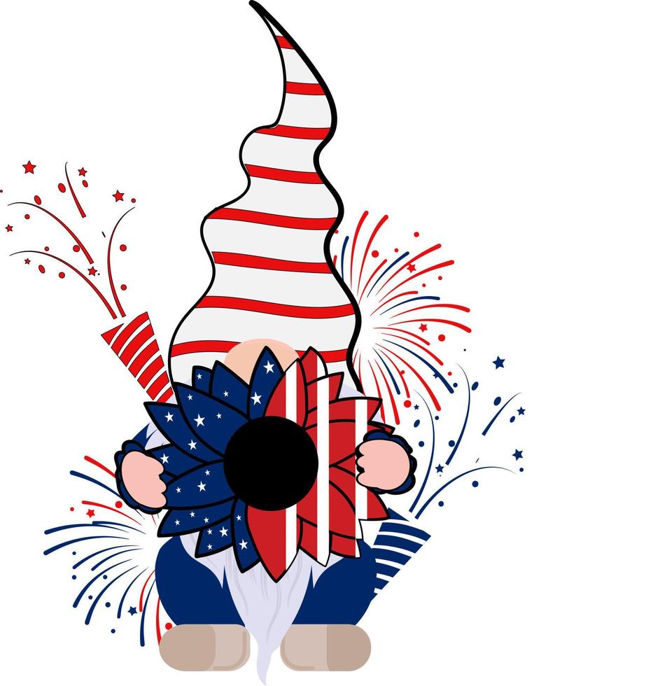 4th of July Design vector