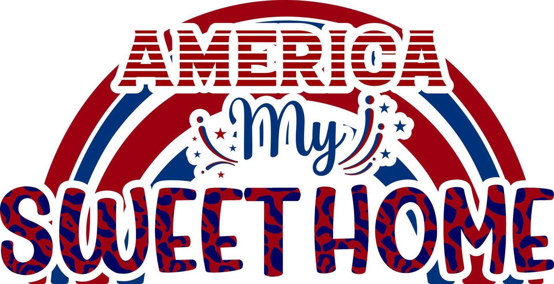 4th of July Design vector