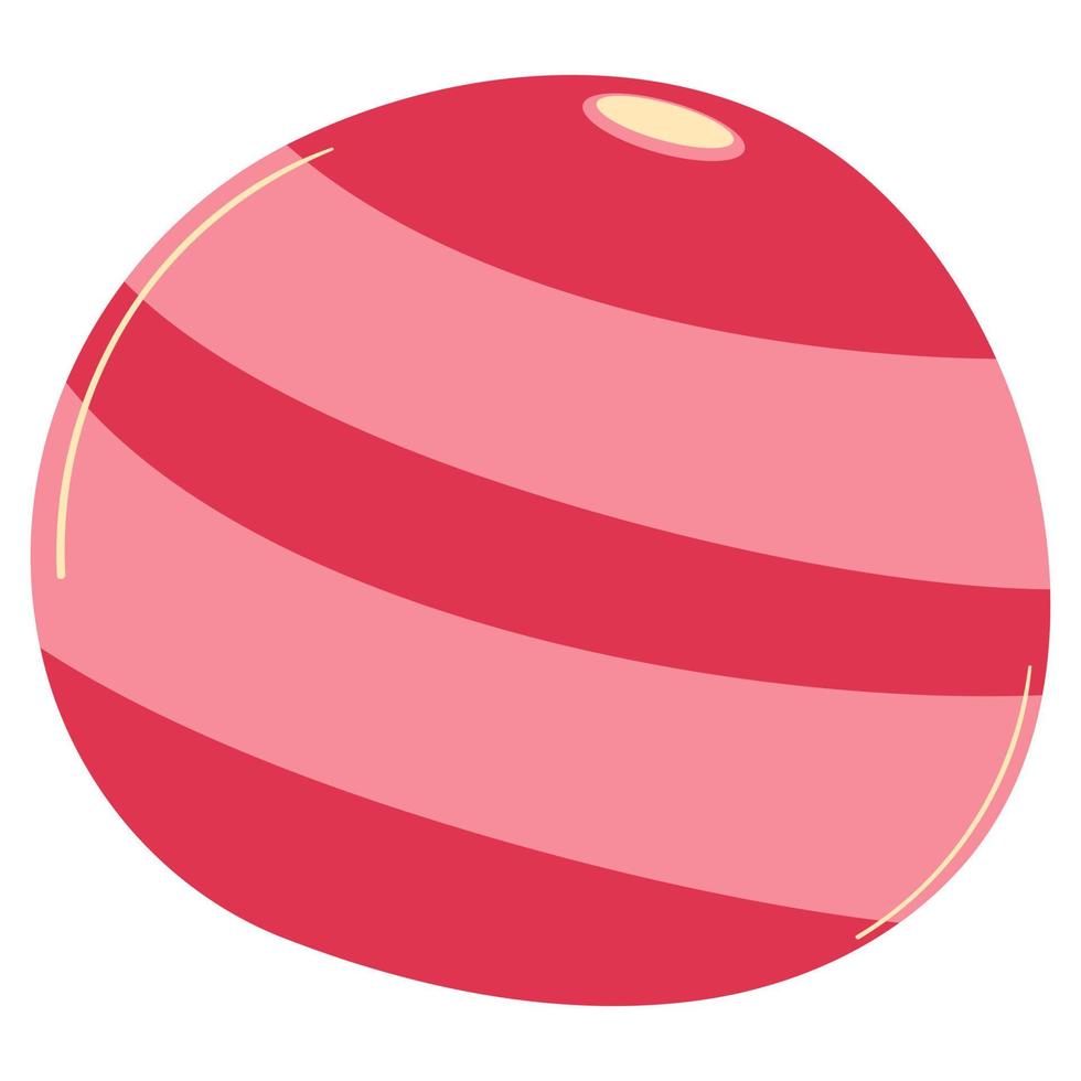 Rubber beach ball vector