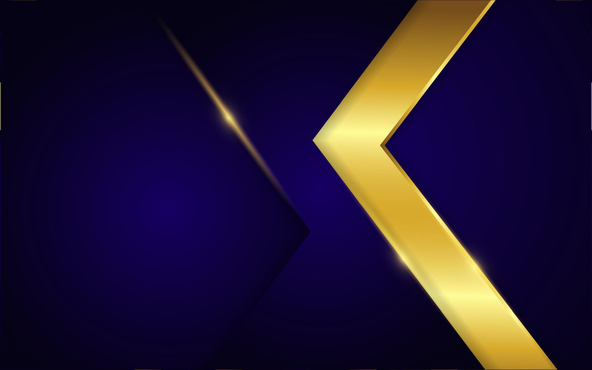 Luxury blue and golden gradient background 8423747 Vector Art at Vecteezy