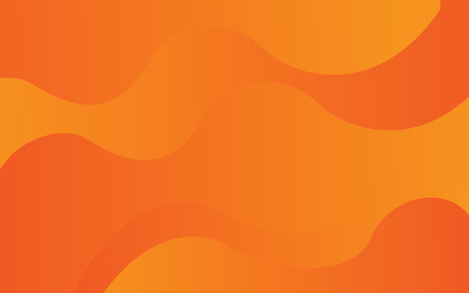 Fondo de onda naranja colorido abstracto vector