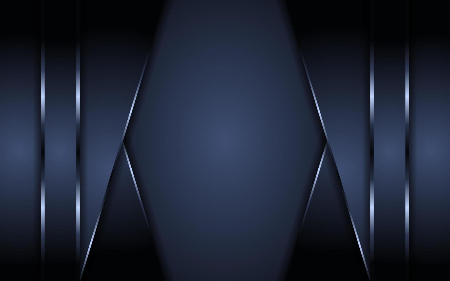 Abstract dark background with glowing line vector
