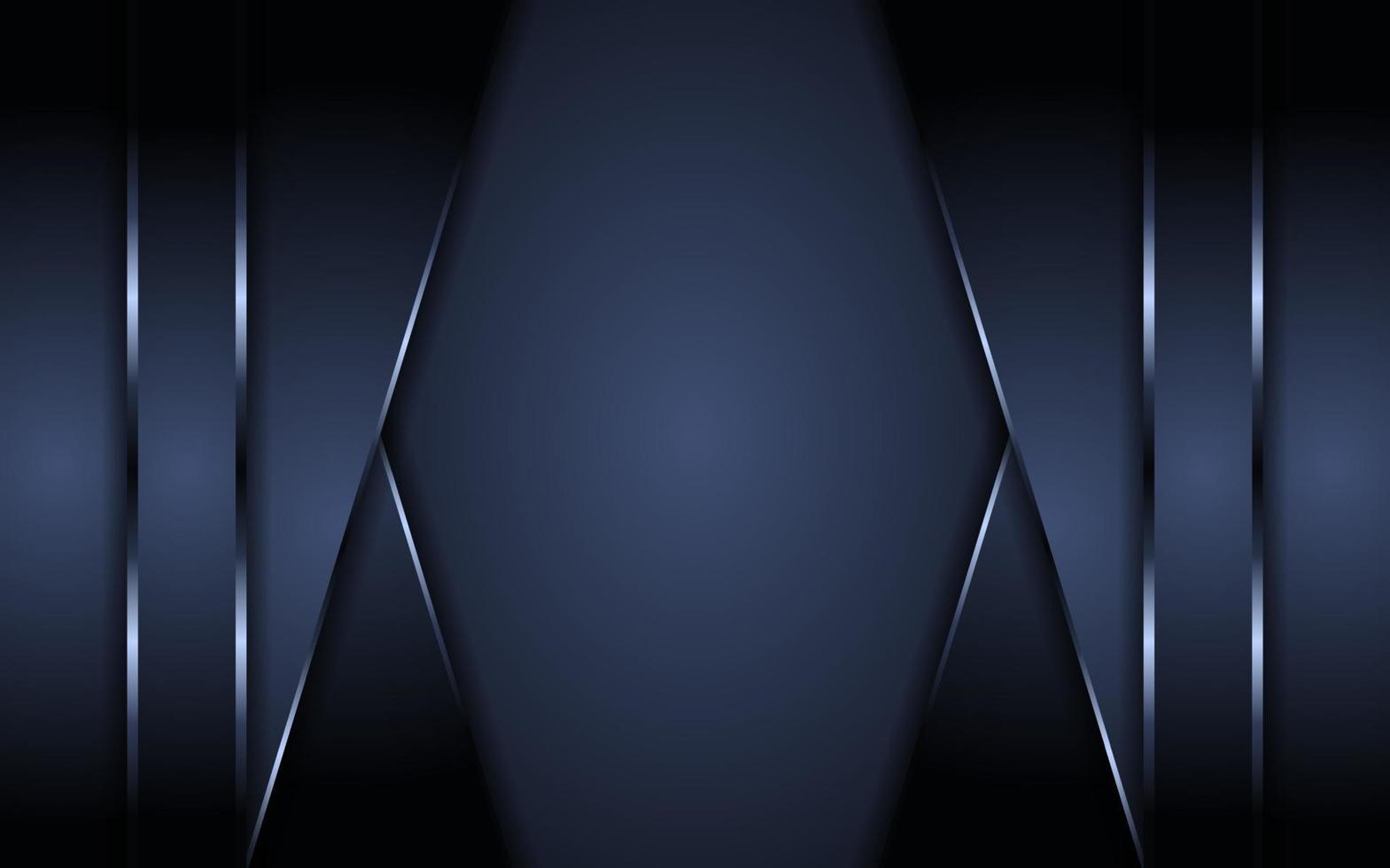 Abstract dark background with glowing line vector