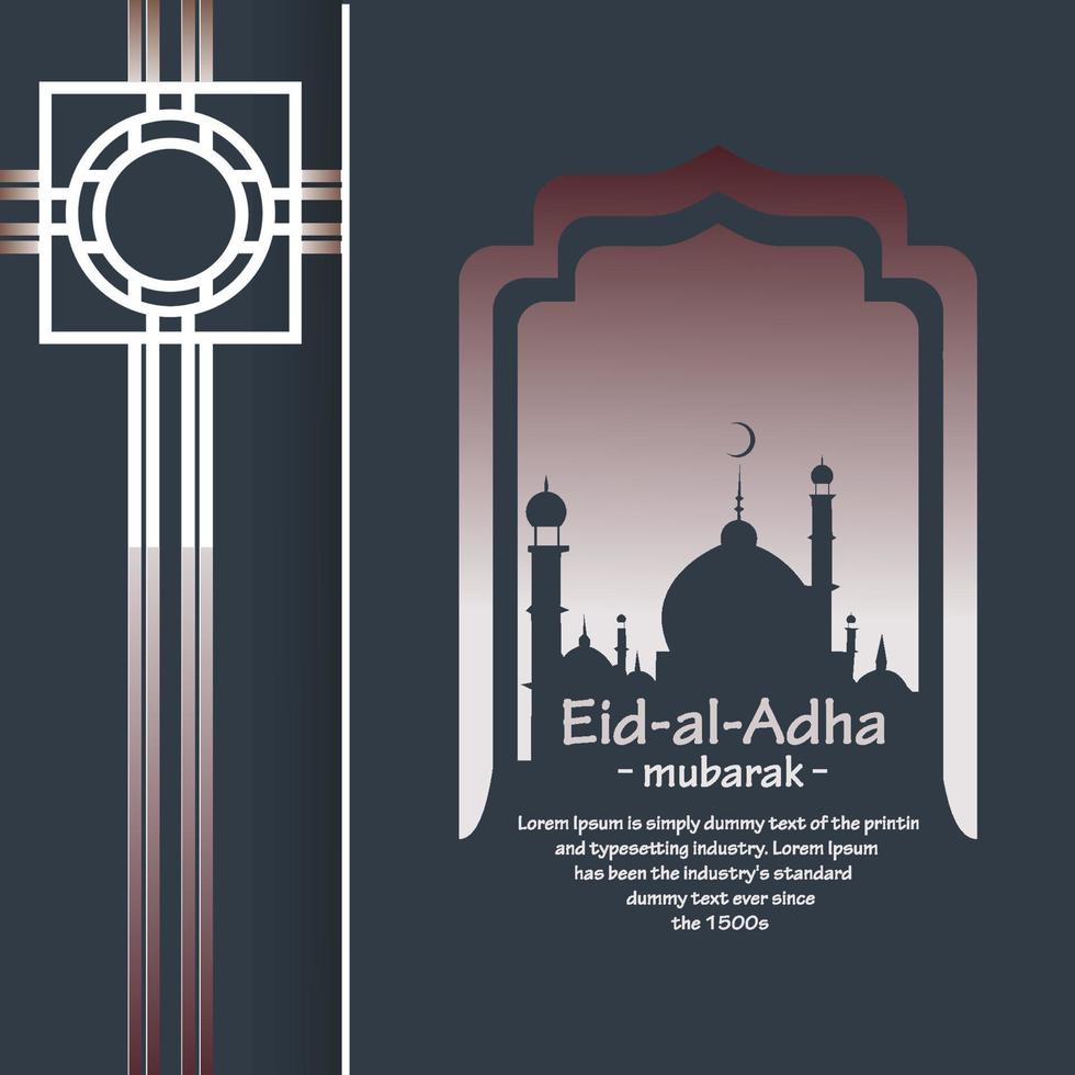 eid-al-adha illustration free vector